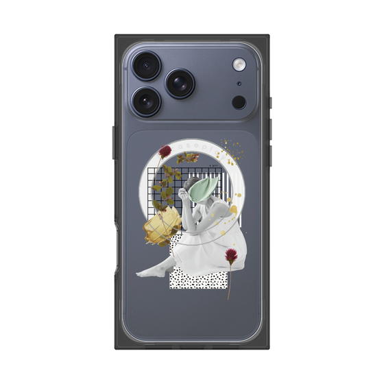 プレミアムスクエアケース with MagSafe［ The garden where fairies live ］