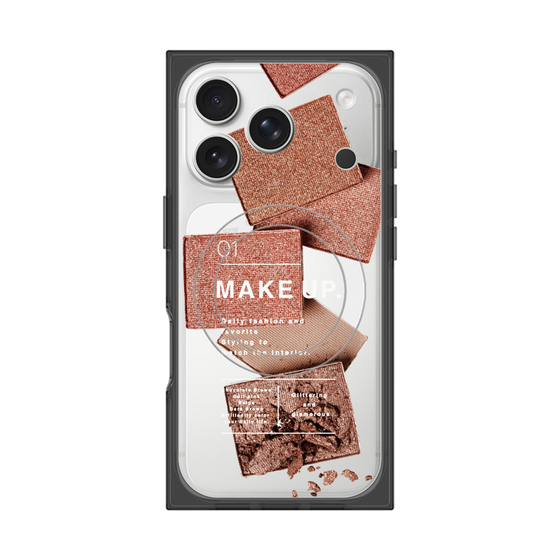 プレミアムスクエアケース with MagSafe［ Eye shadow-A ］