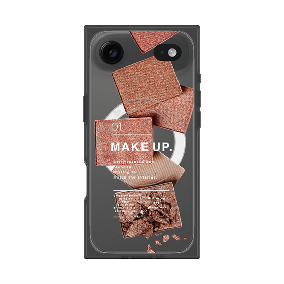 プレミアムスクエアケース with MagSafe［ Eye shadow-A ］