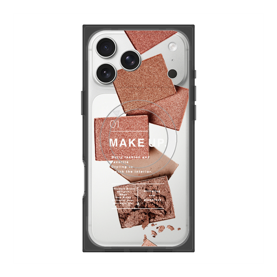 プレミアムスクエアケース with MagSafe［ Eye shadow-A ］