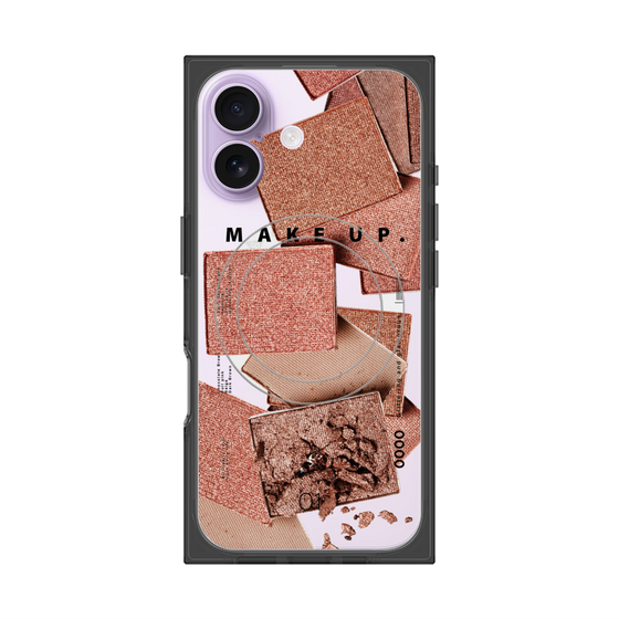 プレミアムスクエアケース with MagSafe［ Eye shadow-B ］