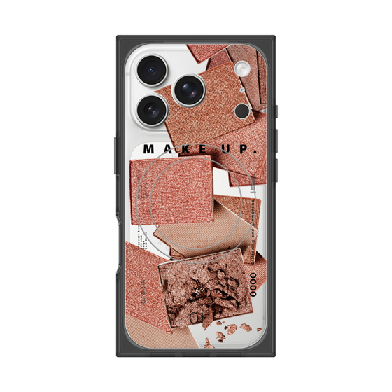 プレミアムスクエアケース with MagSafe［ Eye shadow-B ］