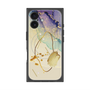 プレミアムスクエアケース with MagSafe［ Marble Nuance Painting Purple ］