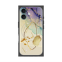 プレミアムスクエアケース with MagSafe［ Marble Nuance Painting Purple ］
