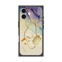 プレミアムスクエアケース with MagSafe［ Marble Nuance Painting Purple ］