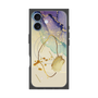 プレミアムスクエアケース with MagSafe［ Marble Nuance Painting Purple ］