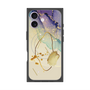 プレミアムスクエアケース with MagSafe［ Marble Nuance Painting Purple ］