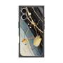 プレミアムスクエアケース with MagSafe［ Marble Nuance Painting Black ］