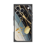 プレミアムスクエアケース with MagSafe［ Marble Nuance Painting Black ］