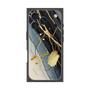 プレミアムスクエアケース with MagSafe［ Marble Nuance Painting Black ］