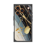 プレミアムスクエアケース with MagSafe［ Marble Nuance Painting Black ］