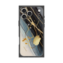 プレミアムスクエアケース with MagSafe［ Marble Nuance Painting Black ］