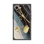 プレミアムスクエアケース with MagSafe［ Marble Nuance Painting Black ］