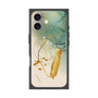 プレミアムスクエアケース with MagSafe［ Marble Nuance Painting Green ］
