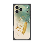 プレミアムスクエアケース with MagSafe［ Marble Nuance Painting Green ］