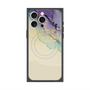 プレミアムスクエアケース with MagSafe［ Marble Purple ］