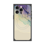 プレミアムスクエアケース with MagSafe［ Marble Purple ］