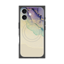 プレミアムスクエアケース with MagSafe［ Marble Purple ］
