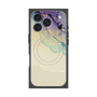 プレミアムスクエアケース with MagSafe［ Marble Purple ］