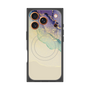 プレミアムスクエアケース with MagSafe［ Marble Purple ］
