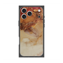 プレミアムスクエアケース with MagSafe［ Marble Brown ］