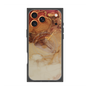 プレミアムスクエアケース with MagSafe［ Marble Brown ］