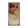 プレミアムスクエアケース with MagSafe［ Marble Brown ］