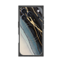 プレミアムスクエアケース with MagSafe［ Marble Black ］