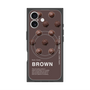 プレミアムスクエアケース with MagSafe［ BROWN-Chocolate ］
