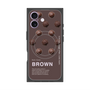 プレミアムスクエアケース with MagSafe［ BROWN-Chocolate ］
