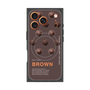 プレミアムスクエアケース with MagSafe［ BROWN-Chocolate ］