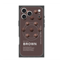 プレミアムスクエアケース with MagSafe［ BROWN-Chocolate ］