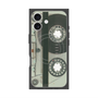 プレミアムスクエアケース with MagSafe［ RETORO CASSETTE TAPE - Skeleton Blue ］