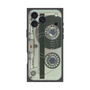 プレミアムスクエアケース with MagSafe［ RETORO CASSETTE TAPE - Skeleton Blue ］