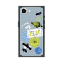 プレミアムスクエアケース with MagSafe［ Playful sticker - Dusty Blue ］
