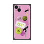 プレミアムスクエアケース with MagSafe［ Playful sticker - Dusty Pink ］