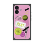 プレミアムスクエアケース with MagSafe［ Playful sticker - Dusty Pink ］