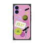 プレミアムスクエアケース with MagSafe［ Playful sticker - Dusty Pink ］