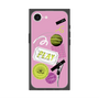 プレミアムスクエアケース with MagSafe［ Playful sticker - Dusty Pink ］