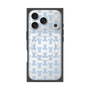 プレミアムスクエアケース with MagSafe［ LANVIN en Bleu - Monogram - Blue ］