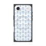 プレミアムスクエアケース with MagSafe［ LANVIN en Bleu - Monogram - Blue ］