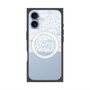 プレミアムスクエアケース with MagSafe［ LANVIN en Bleu - Lace - White ］