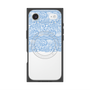 プレミアムスクエアケース with MagSafe［ LANVIN en Bleu - Lace - Blue ］