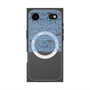 プレミアムスクエアケース with MagSafe［ LANVIN en Bleu - Lace - Blue ］
