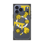 プレミアムスクエアケース with MagSafe［ PAINTING SMILE Yellow ］