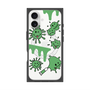 プレミアムスクエアケース with MagSafe［ PAINTING SMILE Green ］
