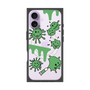 プレミアムスクエアケース with MagSafe［ PAINTING SMILE Green ］