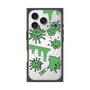 プレミアムスクエアケース with MagSafe［ PAINTING SMILE Green ］
