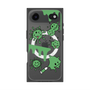 プレミアムスクエアケース with MagSafe［ PAINTING SMILE Green ］
