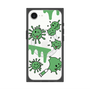 プレミアムスクエアケース with MagSafe［ PAINTING SMILE Green ］